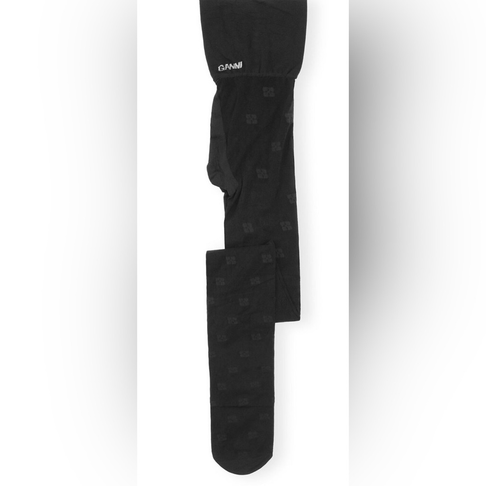Ganni mesh tights